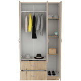 Closet Austral Duna 90x180cm con 2 Cajones con 3 Entrepaños - Closets | Bylmo