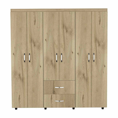 Closet Bariloche Duna 170x180cm con 2 Cajones con 4 Entrepaños - Closets | Bylmo