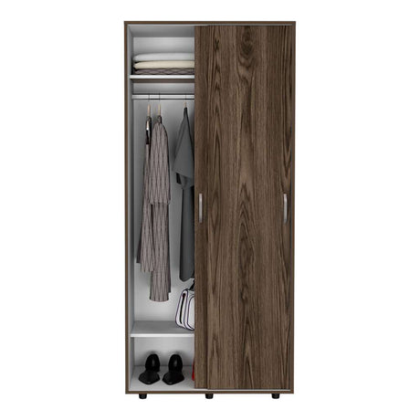 Closet Belfort Coñac 80 cm con Dos Puertas - Closets | Bylmo