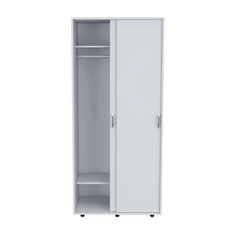 Closet Belfort Blanco 80 cm con Dos Puertas - Closets | Bylmo