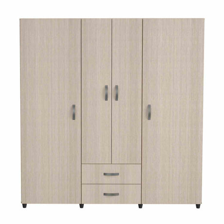 Closet D y B Arena 181 cm con Cajones, Puertas, Colgadero y Entrepaños - Closets | Bylmo
