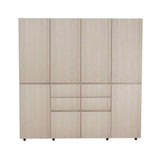 Closet D y B Arena 200 cm con Cajones, Puertas, Colgadero y Entrepaños - Closets | Bylmo