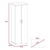 Closet F60 Rovere 60 cm con Dos Puertas - Closets | Bylmo