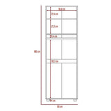 Closet F60 Rovere 60 cm con Dos Puertas - Closets | Bylmo