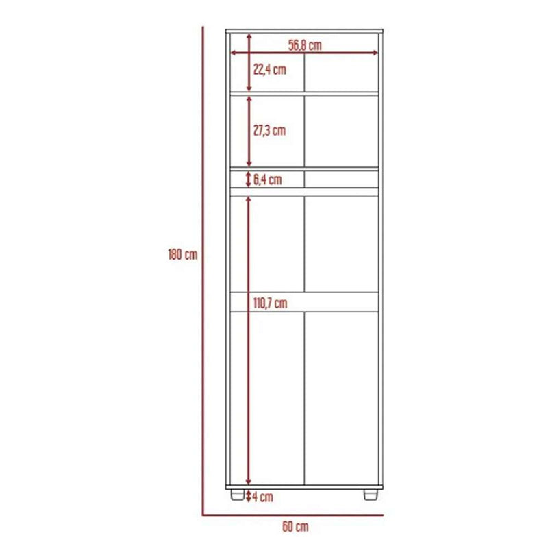 Closet F60 Rovere 60 cm con Dos Puertas