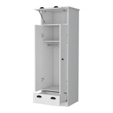 Closet Blanco 59x179cm con 2 Cajones con 1 Entrepaños - Closets | Bylmo