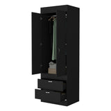 Closet Nocturne Wengue 59 cm con Dos Puertas y Un Cajón - Closets | Bylmo