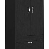 Closet Nocturne Wengue 59 cm con Dos Puertas y Un Cajón - Closets | Bylmo