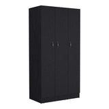 Closet Ohio Wengue 90x180cm con 2 Cajones con 3 Entrepaños - Closets | Bylmo