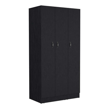 Closet Ohio Wengue 90x180cm con 2 Cajones con 3 Entrepaños - Closets | Bylmo