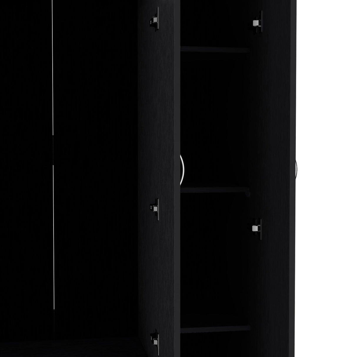 Closet Ohio Wengue 90x180cm con 2 Cajones con 3 Entrepaños - Closets | Bylmo