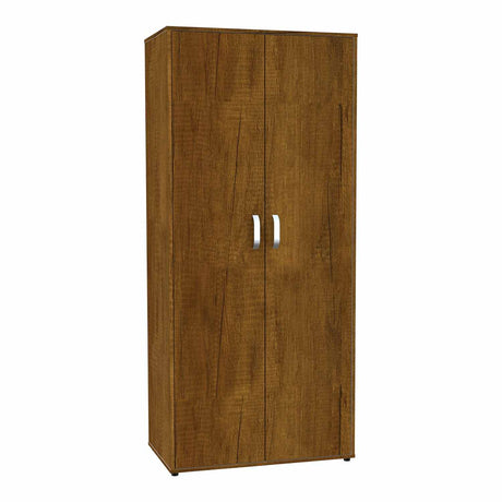 Closet Star Caramelo 80x180cm sin Cajones con 2 Entrepaños - Closets | Bylmo