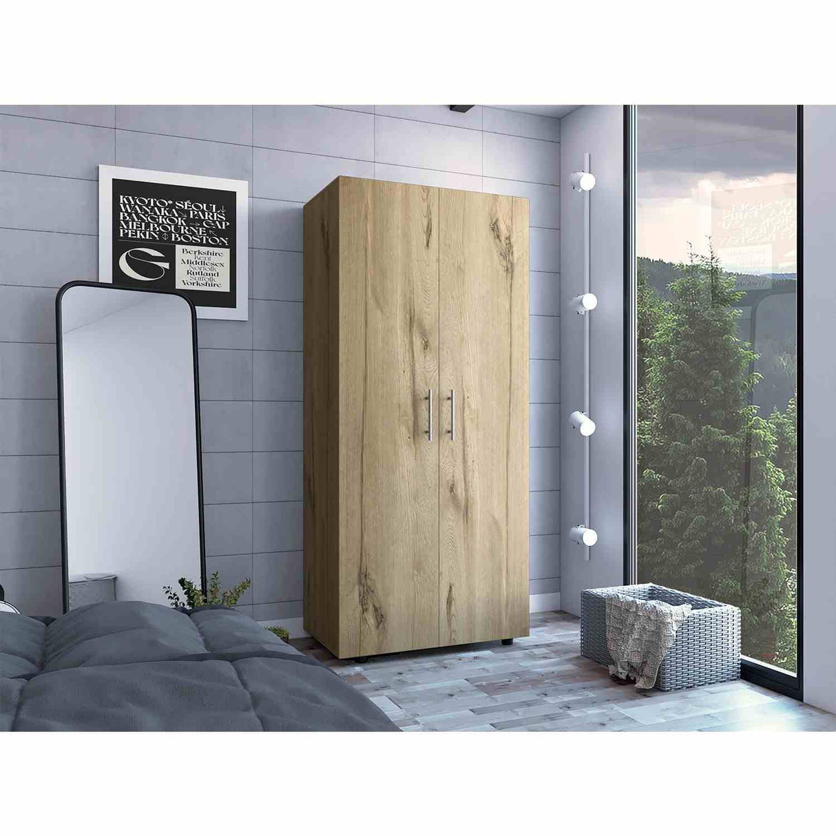 Closet Tera Duna 80x180cm sin Cajones con 3 Entrepaños - Closets | Bylmo