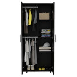 Closet Tera Wengue 80 cm con Dos Puertas - closets | Bylmo