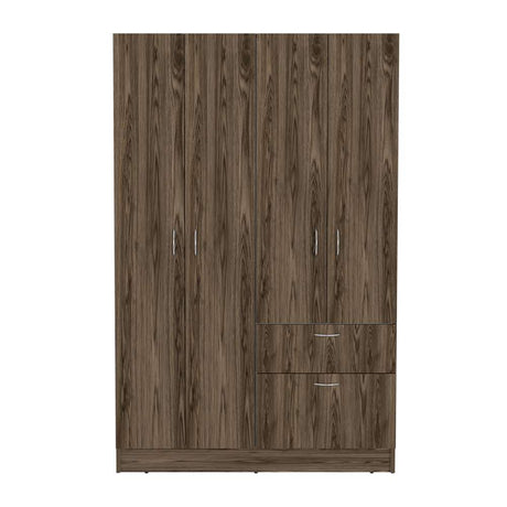 Closet Vaupés Coñac 108 cm con Cinco Puertas y Un Cajón - Closets | Bylmo