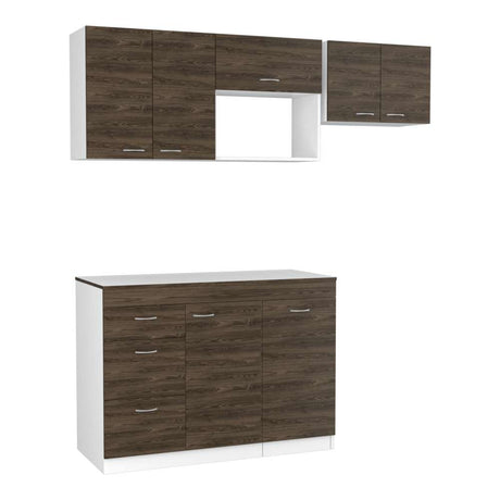 Cocina Grecia Coñac 120 cm - Cocinas | Bylmo