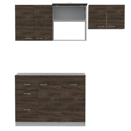 Cocina Grecia Coñac 120 cm - Cocinas | Bylmo