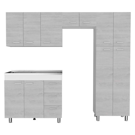 Cocina Ferreti Artiko 220 cm Izquierda con Mesón - Cocinas | Bylmo