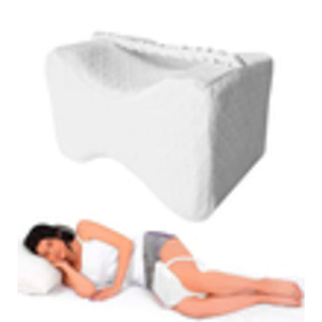 Cojín Italy Espuma Viscoelástica Blanco 29 cm para las Piernas - Almohadas | Bylmo