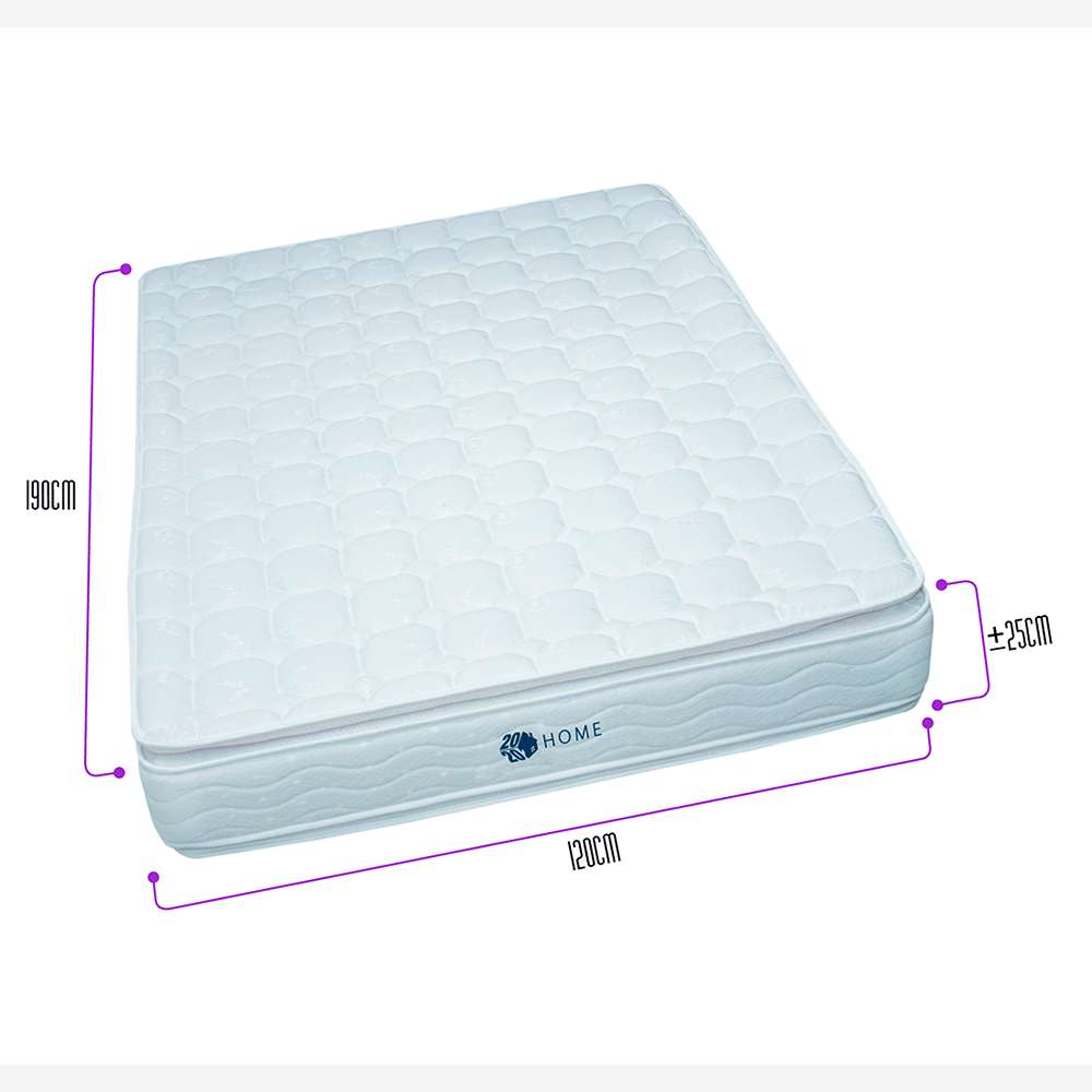 Colchón Confort Semidoble 120 cm Medio - Colchon | Bylmo