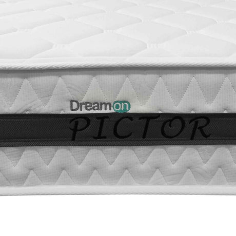 Combo Colchón Pictor Blanco King 200 X 200 Cm Medio Firme e Hipoalergénico - Colchones | Bylmo