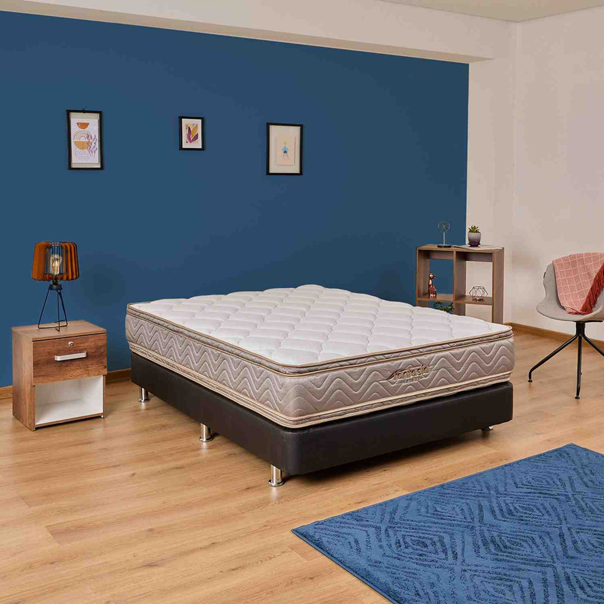 Colchón Galaxy Beige Semidoble 120 X 190 Cm Medio Firme Ortopedico - Colchones | Bylmo