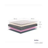 Colchón Sevilla King 200 cm Medio - Colchones | Bylmo