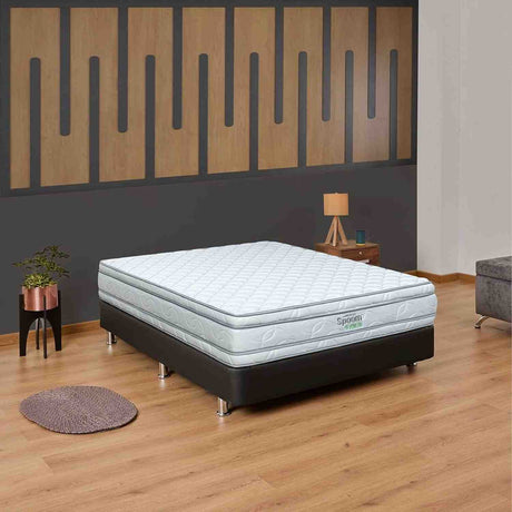 Colchón Spoom E Ventto Blanco Queen 160 X 190 Cm Firme Ortopedico - Colchones | Bylmo