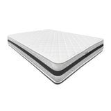 Combo Base Cama y Colchón DreamOn Pictor Gris King 200 cm Rectangular con Dos Almohadas - Combos Habitacion | Bylmo