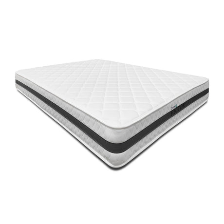 Combo Base Cama y Colchón DreamOn Pictor Gris King 200 cm Rectangular con Dos Almohadas - Combos Habitacion | Bylmo