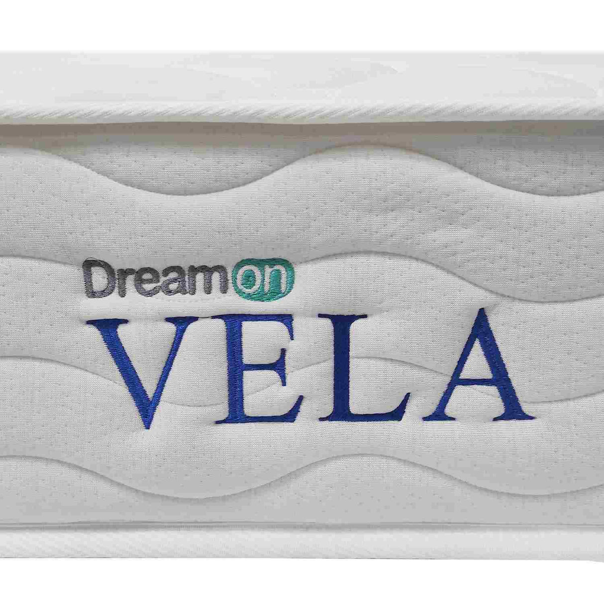 Combo Base Cama y Colchón DreamOn Vela Gris Queen 160 cm Rectangular con Dos Almohadas - Combos Habitacion | Bylmo