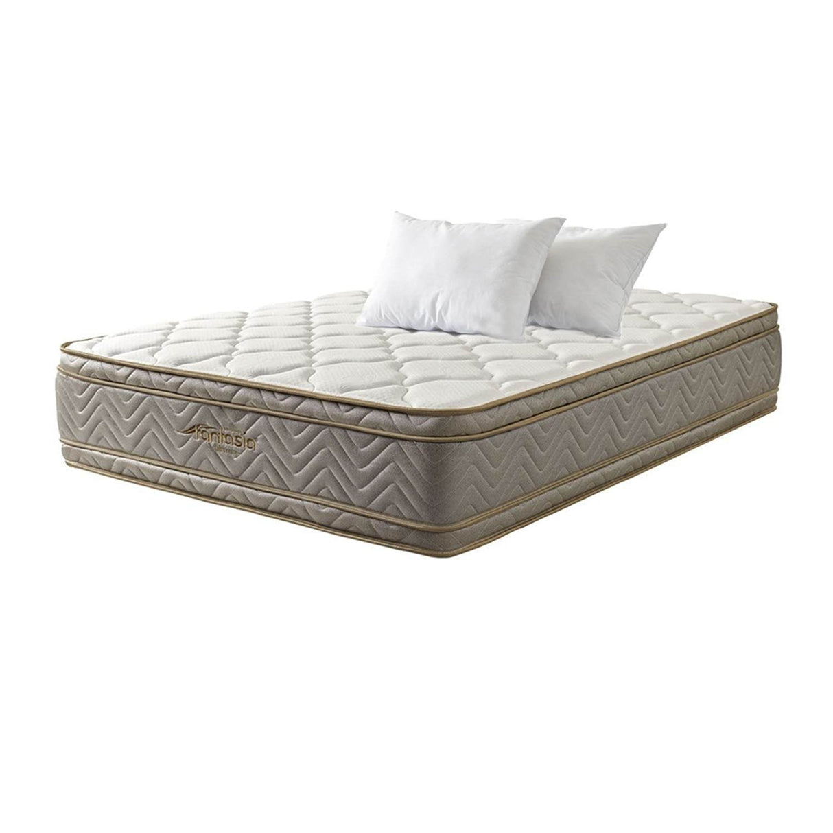 Combo Base Cama y Colchón Optims Negro Doble 140 cm con Dos Almohadas y Protector - Combos Habitacion | Bylmo