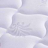 Combo Base Cama y Colchón Sevilla Blanco Sencilla 100 cm Firmeza Medio - Combos Habitacion | Bylmo