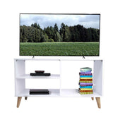 Combo Sala Chaise Long Azul 163 cm con Sofá Poltrona Puff Mesa de Centro y Mesa para TV - Sillas | Bylmo