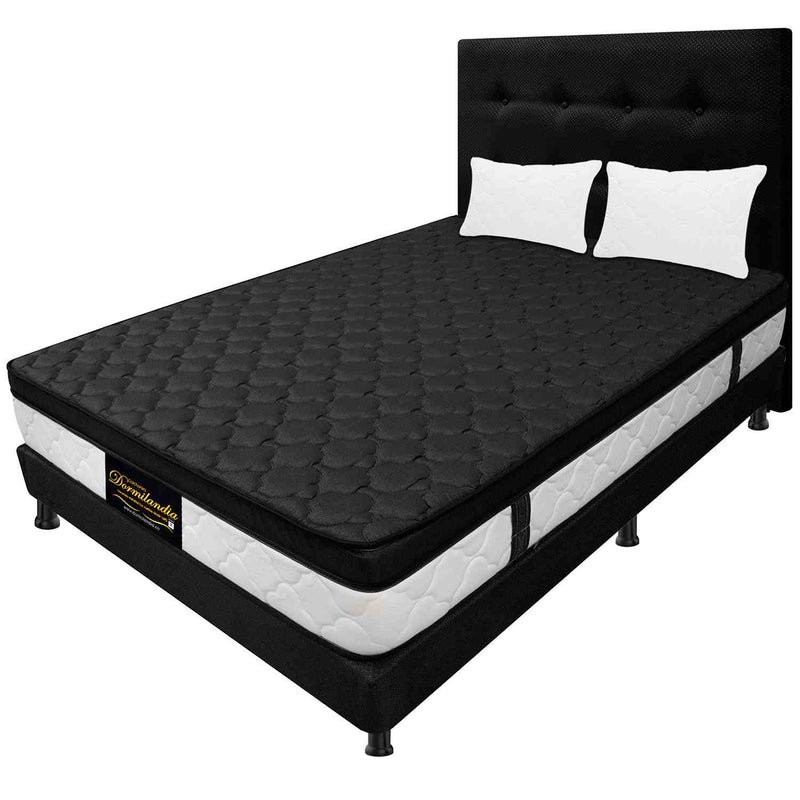 Cabecero para cama Valencia semidoble 120x130 cm negro - 2020 home Colombia