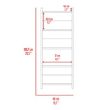 Combo Escritorio y Biblioteca Vizcaya Wengue 80 cm con un Cajón y Entrepaños - Combos Oficina | Bylmo