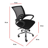 Combo Escritorio y Silla Look Amaretto 80 cm con Silla de Oficina - Combos Oficina | Bylmo