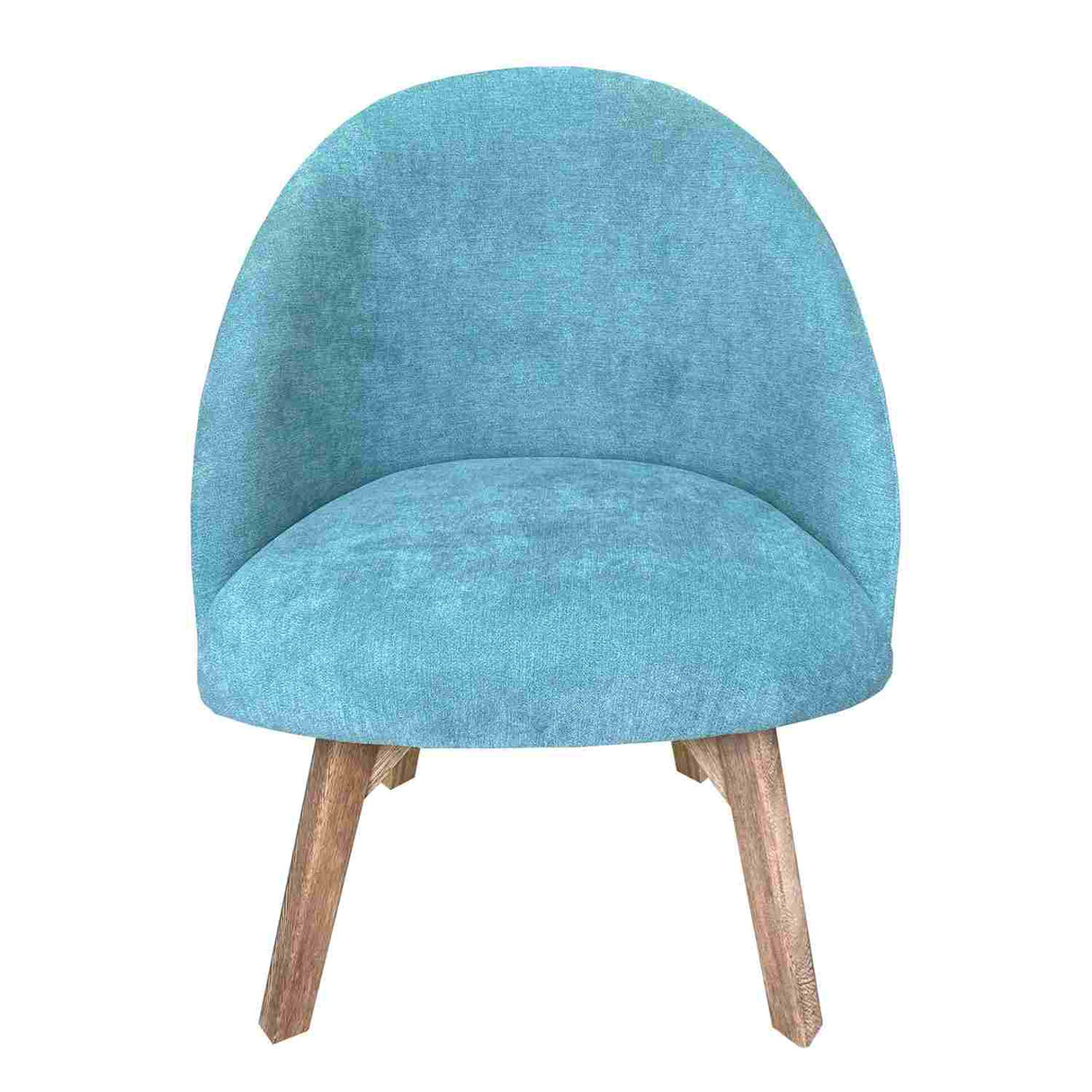 Combo Poltrona y Mesa de Centro Zar Verde Menta 65 cm con Patas de Madera - Combos Sala | Bylmo