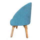 Combo Poltrona y Mesa de Centro Zar Verde Menta 65 cm con Patas de Madera - Combos Sala | Bylmo