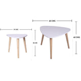 Combo Sofa, Puff y Mesas Loly Gris 140 cm - Sofas | Bylmo