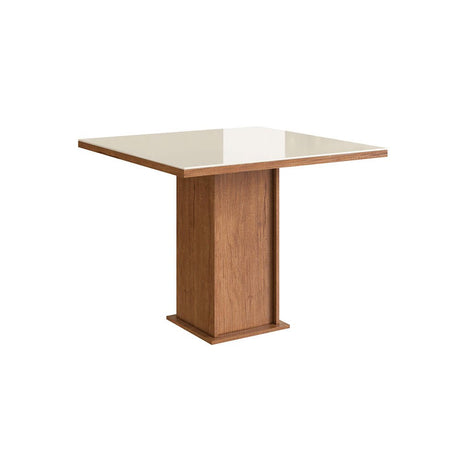 Comedor Boston Canela 90 cm de Cuatro Puestos (Incluye Sillas) - Comedores | Bylmo