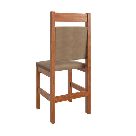 Comedor Boston Canela 90 cm de Cuatro Puestos (Incluye Sillas) - Comedores | Bylmo