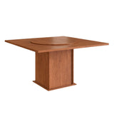 Comedor Columbus Canela 130 cm de Seis Puestos (Incluye Sillas) - Comedores | Bylmo