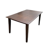 Comedor Glienza Cafe 150x74cm Rectangular de Seis Puestos y con Seis Sillas - Comedores | Bylmo