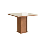 Comedor Hollywood Canela 90 cm de Cuatro Puestos (Incluye Sillas) - Comedores | Bylmo