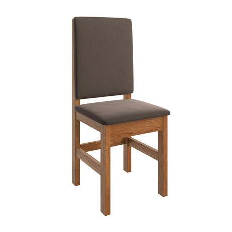 Comedor Hollywood Canela 90 cm de Cuatro Puestos (Incluye Sillas) - Comedores | Bylmo