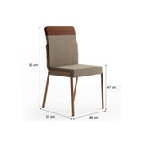 Comedor Imperial Arena Roce 93x24cm Cuadrado de Cuatro Puestos y con Cuatro Sillas - Comedores | Bylmo