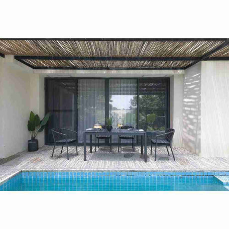 Comedor Tour Gris 160 cm de Exterior - Comedores | Bylmo