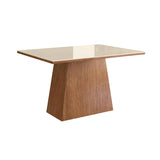 Comedor Los Angeles Canela 120 cm de Cuatro Puestos (Incluye Sillas) - Comedores | Bylmo