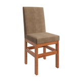 Comedor Los Angeles Canela 120 cm de Cuatro Puestos (Incluye Sillas) - Comedores | Bylmo